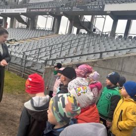 wycieczka autokarowa grypy III na Stadion Korony Kielce