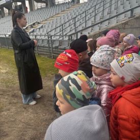 wycieczka autokarowa grypy III na Stadion Korony Kielce