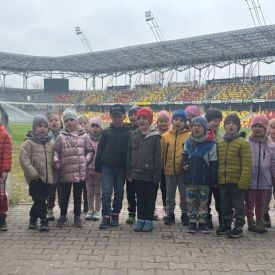 wycieczka autokarowa grypy III na Stadion Korony Kielce
