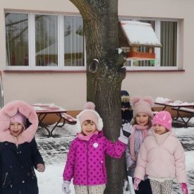 Zimowe zabawy w grupie III Ananaski