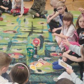 Zajęcia logopedyczne z udziałem rodzica w grupie III.