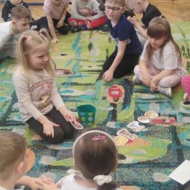 Zajęcia logopedyczne z udziałem rodzica w grupie III.