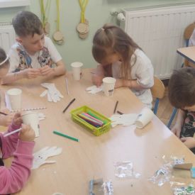 Zajęcia logopedyczne z udziałem rodzica w grupie III.