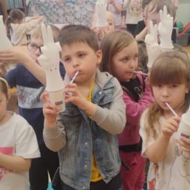 Zajęcia logopedyczne z udziałem rodzica w grupie III.