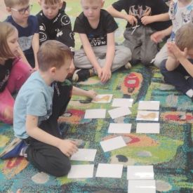 Zajęcia logopedyczne z udziałem rodzica w grupie III.