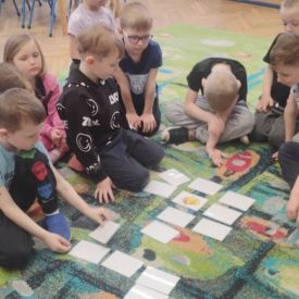 Zajęcia logopedyczne z udziałem rodzica w grupie III.