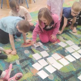 Zajęcia logopedyczne z udziałem rodzica w grupie III.