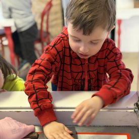 Wizyta grupy II w Magii Karmelu w Kielcach.