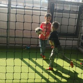 Wizyta dzieci z grupy III w bawialni.