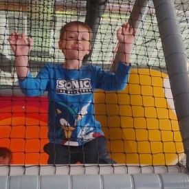 Wizyta dzieci z grupy III w bawialni.