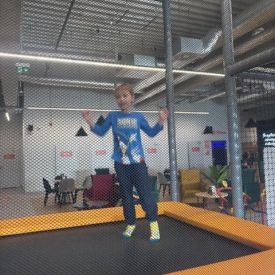 Wizyta dzieci z grupy III w bawialni.