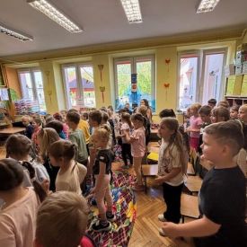 Audycja muzyczna w przedszkolu