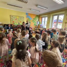 Audycja muzyczna w przedszkolu