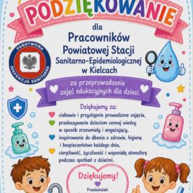 Spotkanie edukacyjne z pracownikiem Sanepidu