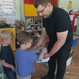 Spotkanie edukacyjne z pracownikiem Sanepidu