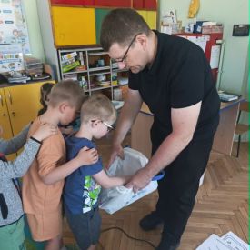 Spotkanie edukacyjne z pracownikiem Sanepidu