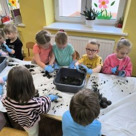 Warsztaty sensoryczne w grupie II