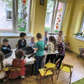 Warsztaty sensoryczne w grupie II