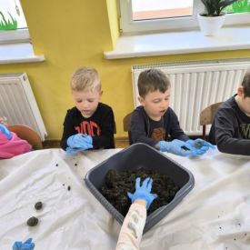 Warsztaty sensoryczne w grupie II
