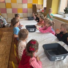 Warsztaty sensoryczne w grupie II