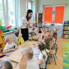 Zajęcia sensoryczne w grupie III.