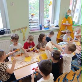 Zajęcia sensoryczne w grupie III.