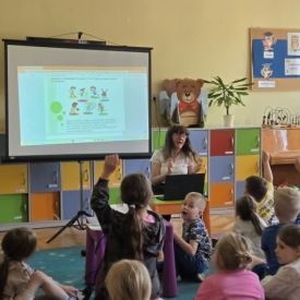 Spotkanie edukacyjne z pielęgniarką