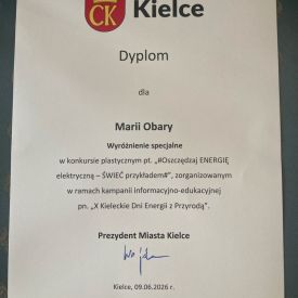 Dyplomy dzieci