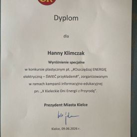 Dyplomy dzieci