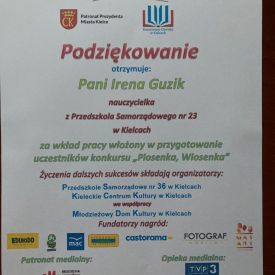 Konkurs wokalny 