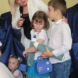 Zakończenie roku w grupie 4.