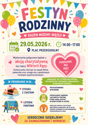 Festyn Rodzinny, grafika wygenerowane przez AI