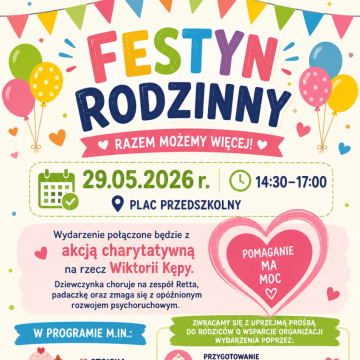 Festyn Rodzinny, grafika wygenerowane przez AI